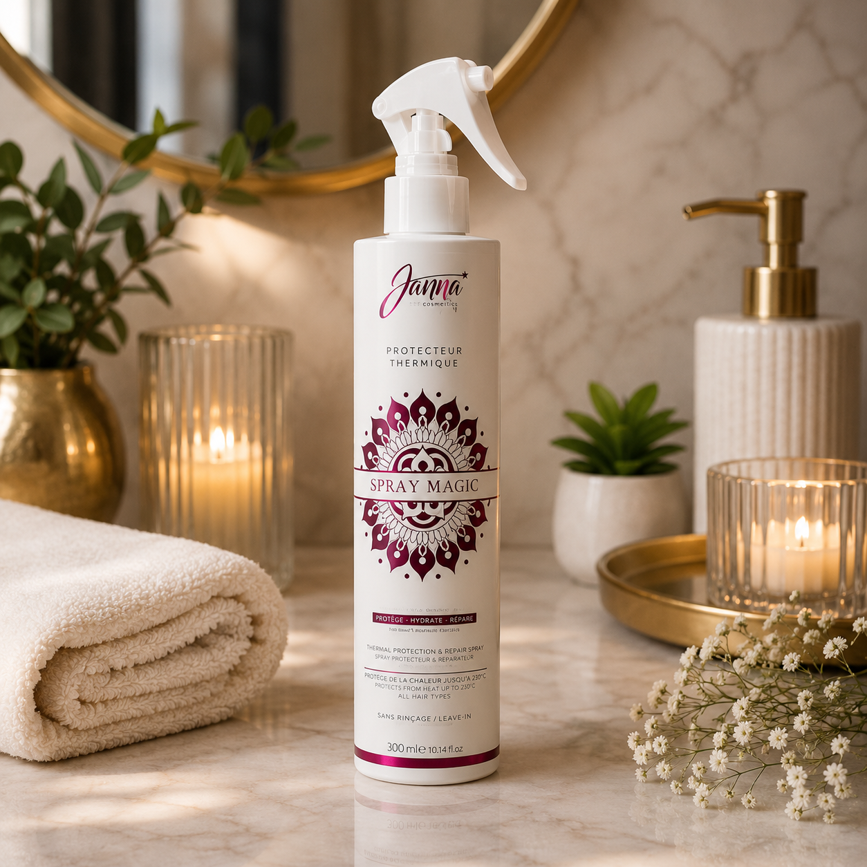 Spray Protecteur Thermique Magic Liss – 300 ml