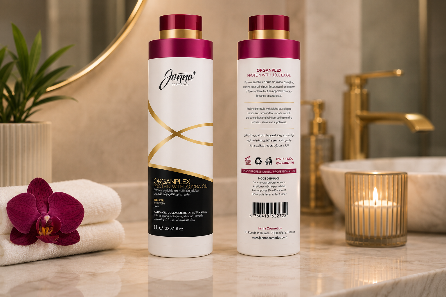 Organplex Silver — Lissage Protéiné Déjaunisseur