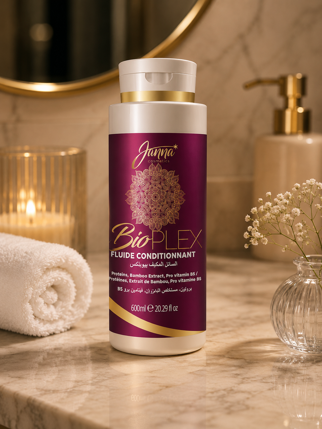 Janna Cosmetics BioPLEX – Fluide conditionnant 600 ml